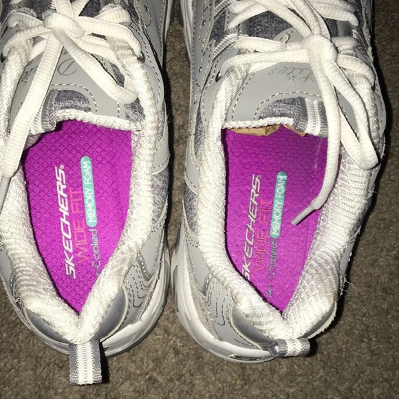 Skechers 11936W GYW D’Lites Me Time Sneakers - Picture 5 of 8